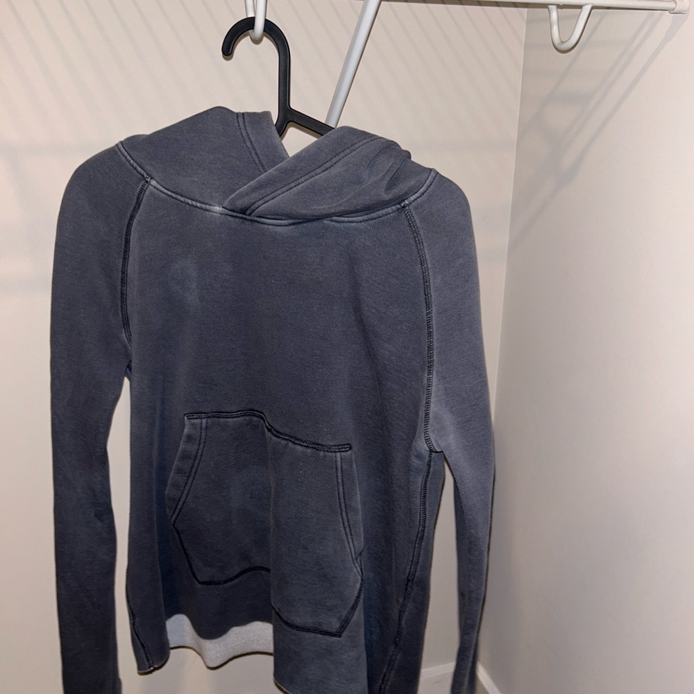 Dark Gray Hoodie with Front Pocket